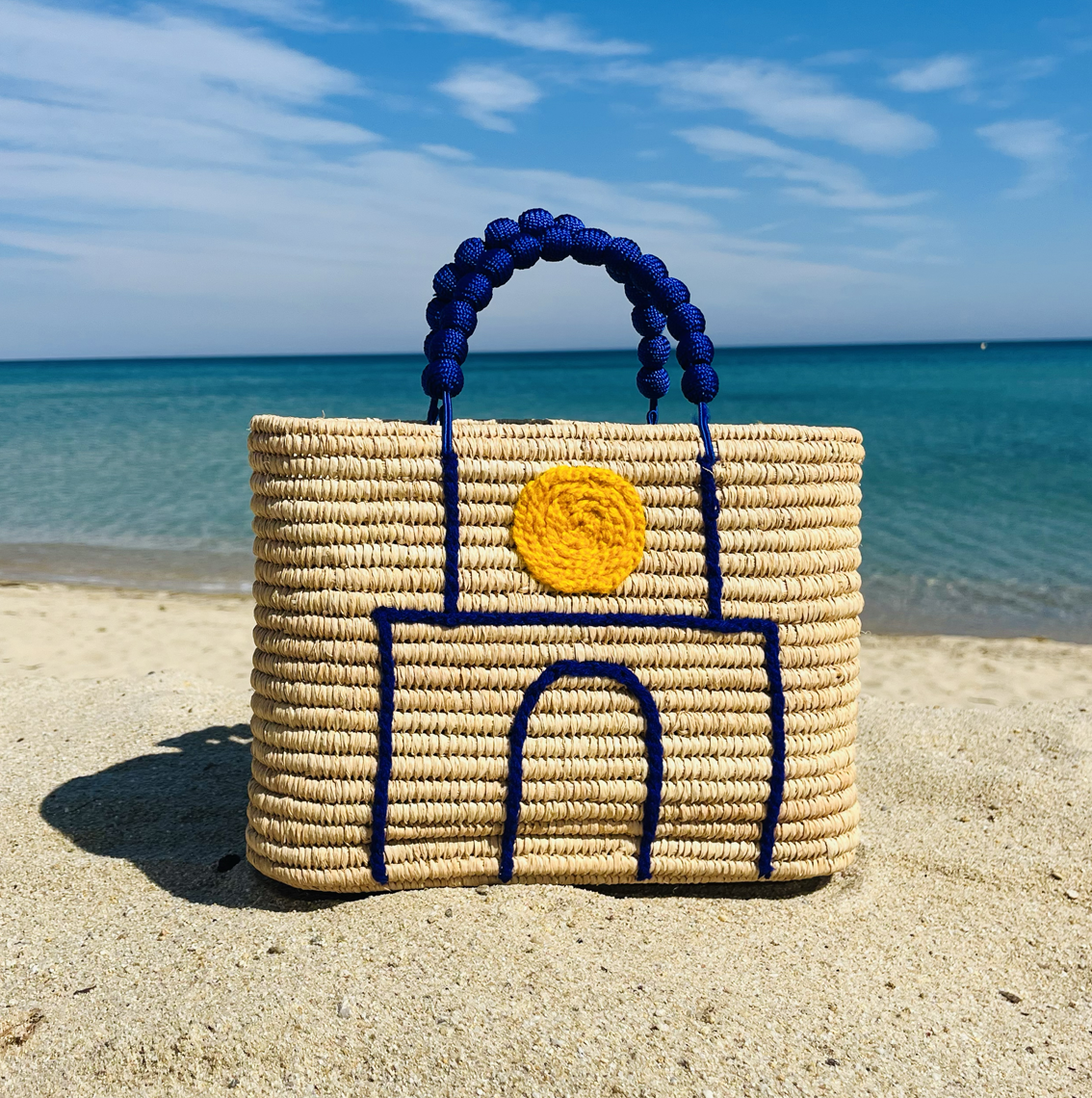 Sac Clocher bleu Majorelle