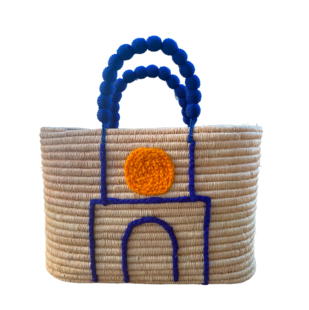 Sac Clocher bleu Majorelle
