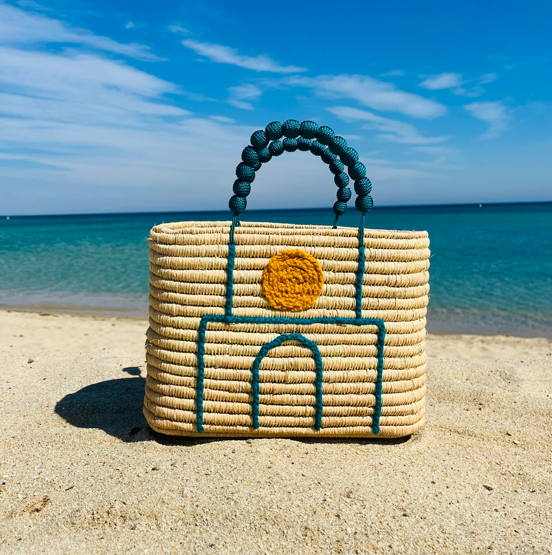 Sac Clocher bleu Paon