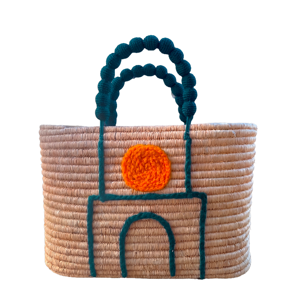 Sac Clocher bleu Paon