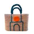 Sac Clocher bleu Paon
