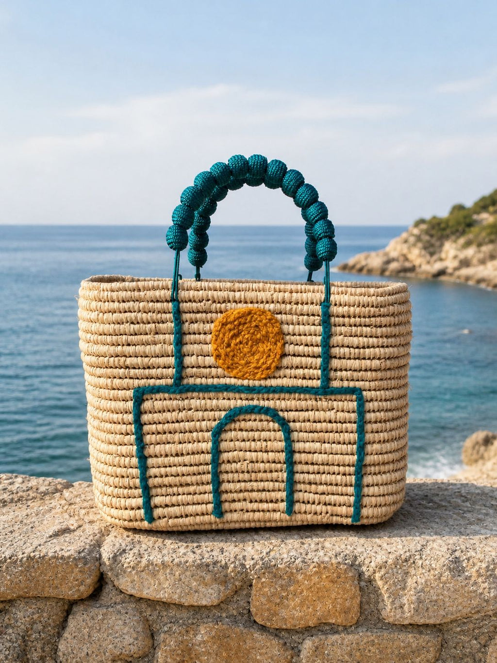 Sac Clocher bleu Paon
