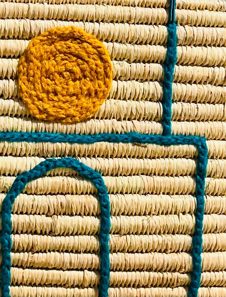 Sac Clocher bleu Paon